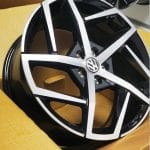 18x7.5 5x112 ET51 57.1 BLACK MACHINED XFE442