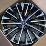 20x8 5x114.3 ET30 60.1 MATT BLACK MACHINED FACE