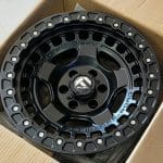 16x8.5 6x114.3 ET-28 66.1 SATIN BLACK