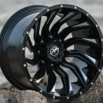 20x10 6x139.7 ET-25 110.1 GLOSS BLACK+MILLING