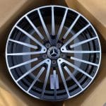 18x8.5 5x112 ET42 66.6 BLACK MACHINED FACE