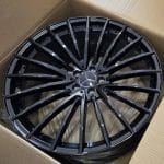 18x9.5 5x112 ET38 66.6 GLOSS BLACK