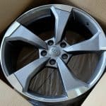 19x8.5 5x112 ET40 66.6 GUN METAL MACHINED FACE