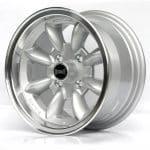 13x7 4x101.1 ET-7 67.1 HYPER SILVER MACHINED LIP