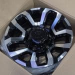 16x7 5x150 ET0 110.1 BLACK MACHINED