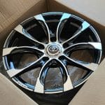 20x8.5 5x150 ET50 110.1 BLACK MACHINED
