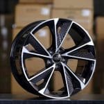 19x8.5 5x112 ET35 66.56 BLACK MACHINED