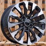 20x8.5 5x150 ET58 110.1 BLACK MACHINED