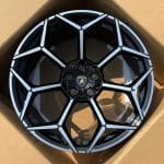 23x10 5x130 ET20 71.6 BLACK MACHINED FACE