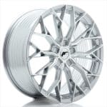 20x10 5x112 ET48 BLANK Silver w/ machined
