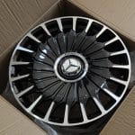 20x8.5 5x112 ET35 66.1 BLACK MACHINED FACE