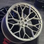 21x11.5 5x112 ET17 66.56 LIGHT GOLD CUSTOM