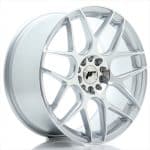 JR18 18x7.5 ET35 5x100 5x120 Silver Machined Face