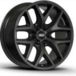 18x8 6x120 ET    CB   SATIN BLACK