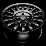 18x8.5 5x130 ET32 71.56 MATT BLACK w/ SILVER LETTERING