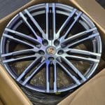 21x10 5x130 ET50 71.5 SATIN GUN METAL MACHINED FACE