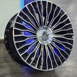 21x10 5x112 ET35 66.1 BLACK MACHINED FACE C