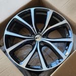 20x8.5 5x108 ET40 63.4 BLACK MACHINED FACE