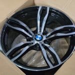 20x8.5 5x120 ET14 72.6 BLACK MACHINED FACE