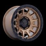 17x9 5x127 ET-12 71.5 MATT BRONZE  BLACK RING