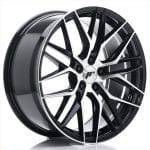 19x8.5 5x120 ET35 BLANK Gloss Black Machined Face