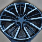 19x8.5 5x114.3 ET45 73.1 BLACK MACHINED FACE