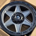 18x8.5 5x150 ET25 110.1 GUN METAL BLACK LIP