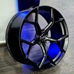 20X9 5x112 ET25 66.45 SATIN BLACK