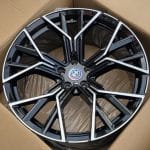 18x8 5x120 ET35 72.56 BLACK MACHINED FACE