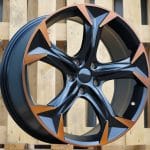 19x8.5 5x112 ET40 57.1 BLACK POLISHED MATT COPER