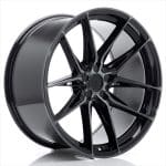 20x10 5x114.3 ET22 BLANK Black Machined w/ Tinted Face