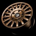 18X8.5 5X150 ET30 CB110.10 BRONZE SILVER LETTERING OZ RALLY RAID