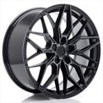 19x8 5x120 ET31 BLANK Black Machined w/ Tinted Face