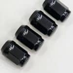 Set Of 20 -12x1.50 19 Nuts Black