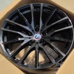 20x10 5x120 ET40 74.1 BLACK MACHINED FACE