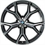 20x9 5x120 ET40 74.1 GUN METAL MACHINED FACE