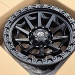 20x9 5x150 ET1 110,1 Matt Black