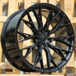20x8.5 5X120  ET33  72.6  HX042  IN0387  Black BL