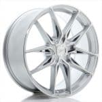 19x9.5 5x120 ET30 BLANK Silver w/ Machined Face