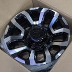 16x7 5x150 ET0 110.1 BLACK MACHINED