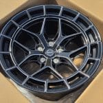 20x10 5X127 ET-25 73.1 GLOSS BLACK MILLED