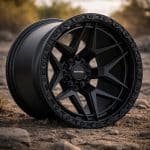 18x9 6x139.7 ET12 110.1 MATT BLACK