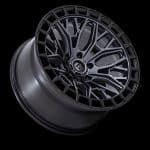 17x9 6x139.7 ET0 110.1 MATT GUNMETAL BLACK LIP