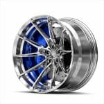 20x8.5 5x112 ET20 66.56 BRASHED SILVER