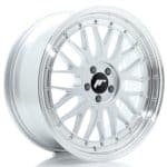 18x8 ET40 5x112 Hyper Silver w/ Machined Lip