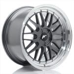 19x9 5x112 ET25 BLANK Hyper Gray w/ Machined Lip