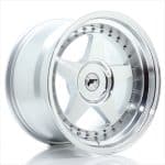 17x10 5x100 ET20 BLANK Silver Machined Face