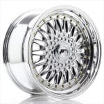 17x8.5 ET20 4x100 4x108 Chrome