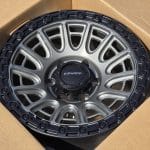 17x8.5 6x139.7 ET0 110.1 GUN METAL BLACK LIP