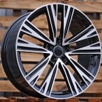 17x7.5 5X112 ET36 66.5  B1424  FBX045  Black Polished